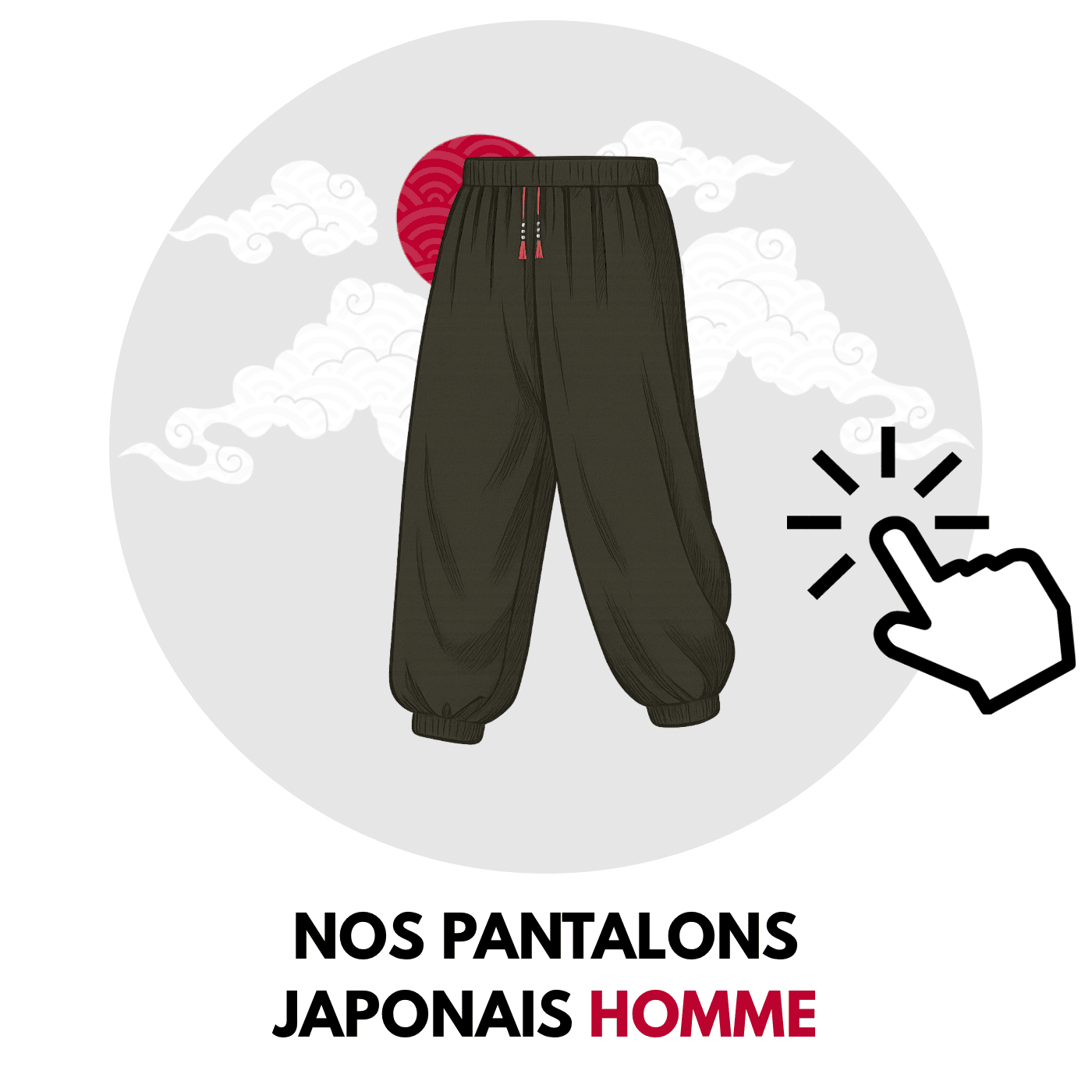 Pantalon Japonais Homme